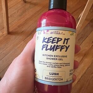 Lush X Bridgerton Keep It Fluffy Shower Gel SEALED 8.4 Oz